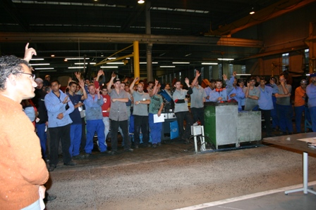 SMC e trabalhadores da Methal Company unidos conquistam benefícios para a classe
